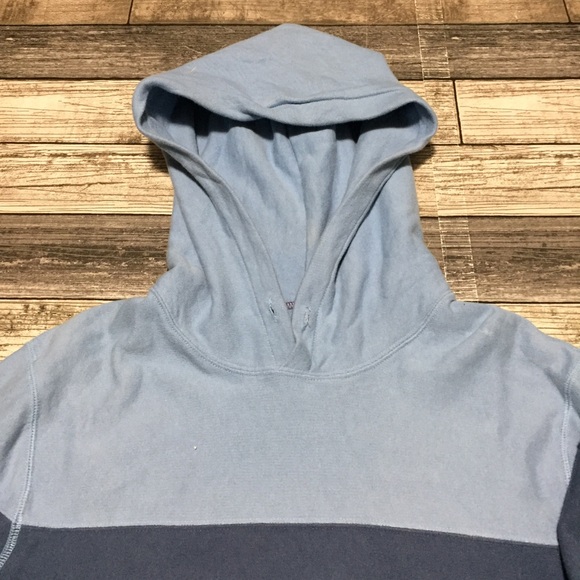 Champion Todd Snyder Color Block Hoodie Men’s S Blue Pullover (No Drawstring) - Picture 9 of 10